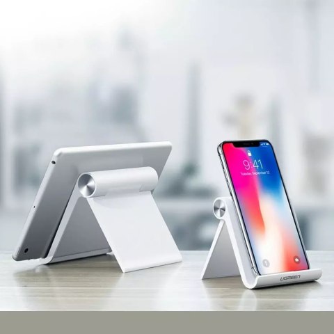 UGreen Stojak biurkowy UGREEN podstawka uchwyt na telefon biały (30285) UGreen Stojak biurkowy UGREEN podstawka uchwyt na telefon biały (30285)