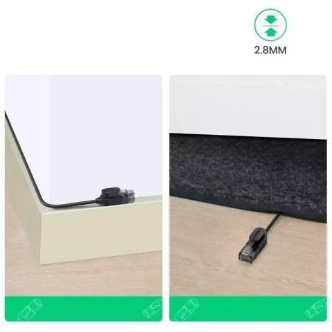 UGreen Ugreen kabel przewód internetowy sieciowy Ethernet patchcord RJ45 Cat 6A UTP 1000Mbps 10 m czarny (70656) UGreen Ugreen kabel przewód internetowy sieciowy Ethernet patchcord RJ45 Cat 6A UTP 1000Mbps 10 m czarny (70656)