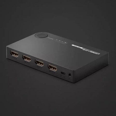 UGreen Ugreen przełącznik rozdzielacz splitter switch HDMI - 3x HDMI 3D 4K 7,5 Gbps 36 bit na kanał czarny (40234) UGreen Ugreen przełącznik rozdzielacz splitter switch HDMI - 3x HDMI 3D 4K 7,5 Gbps 36 bit na kanał czarny (40234)
