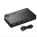 UGreen Ugreen przełącznik rozdzielacz splitter switch HDMI - 3x HDMI 3D 4K 7,5 Gbps 36 bit na kanał czarny (40234)
