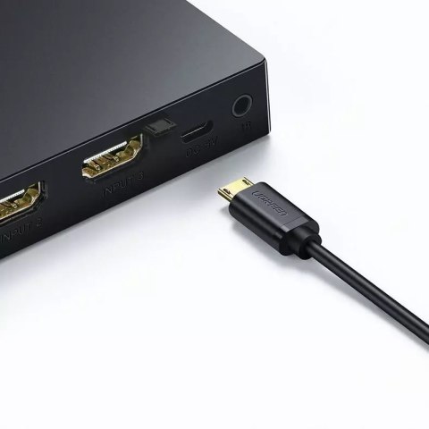 UGreen Ugreen przełącznik rozdzielacz splitter switch HDMI - 3x HDMI 3D 4K 7,5 Gbps 36 bit na kanał czarny (40234) UGreen Ugreen przełącznik rozdzielacz splitter switch HDMI - 3x HDMI 3D 4K 7,5 Gbps 36 bit na kanał czarny (40234)