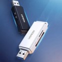 UGreen Ugreen przenośny czytnik kart TF/SD pod USB 3.0 czarny (CM104)