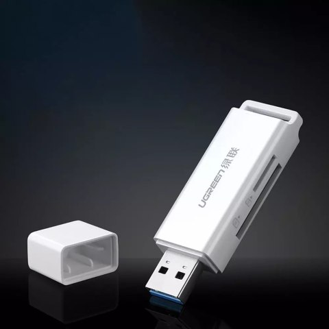 UGreen Ugreen przenośny czytnik kart TF/SD pod USB 3.0 czarny (CM104) UGreen Ugreen przenośny czytnik kart TF/SD pod USB 3.0 czarny (CM104)