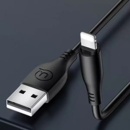 Usams USAMS Kabel U18 lightning 2A Fast Charge 1m czarny/black SJ266USB01 (US-SJ266)