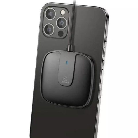 Usams USAMS Ładowarka indukcyjna US-CD153 magnetic 15W iPhone 12 series czarny/black CD153DZ01 Usams USAMS Ładowarka indukcyjna US-CD153 magnetic 15W iPhone 12 series czarny/black CD153DZ01