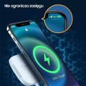Usams USAMS Ładowarka indukcyjna US-CD159 magnetic W1 15W Extra-thin iPhone 12 series biały/white CD159DZ02