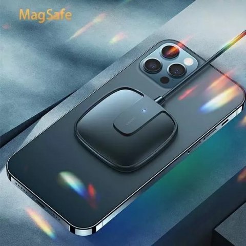Usams USAMS Ładowarka indukcyjna US-CD159 magnetic W1 15W Extra-thin iPhone 12 series biały/white CD159DZ02 Usams USAMS Ładowarka indukcyjna US-CD159 magnetic W1 15W Extra-thin iPhone 12 series biały/white CD159DZ02