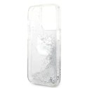 Karl Lagerfeld Etui Karl Lagerfeld KLHCP14XLNCHCS do iPhone 14 Pro Max 6,7" hardcase Glitter Choupette Head srebrny/silver