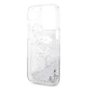 Karl Lagerfeld Etui Karl Lagerfeld KLHCP14XLNKHCH do iPhone 14 Pro Max 6,7" hardcase Glitter Karl Head srebrny/silver