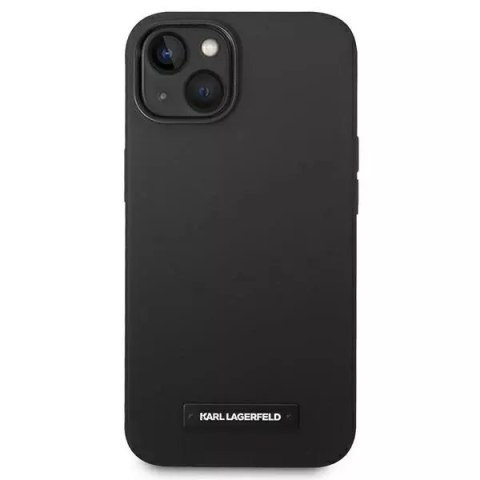 Karl Lagerfeld Etui Karl Lagerfeld KLHMP14MSLMP1K do iPhone 14 Plus 6,7" hardcase Silicone Plaque Magsafe Karl Lagerfeld Etui Karl Lagerfeld KLHMP14MSLMP1K do iPhone 14 Plus 6,7" hardcase Silicone Plaque Magsafe
