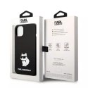 Karl Lagerfeld Etui Karl Lagerfeld KLHMP14MSNCHBCK do iPhone 14 Plus 6,7" hardcase Silicone Choupette MagSafe czarny/black