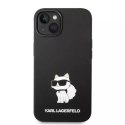 Karl Lagerfeld Etui Karl Lagerfeld KLHMP14MSNCHBCK do iPhone 14 Plus 6,7" hardcase Silicone Choupette MagSafe czarny/black