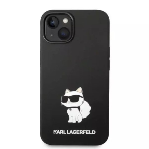 Karl Lagerfeld Etui Karl Lagerfeld KLHMP14MSNCHBCK do iPhone 14 Plus 6,7" hardcase Silicone Choupette MagSafe czarny/black Karl Lagerfeld Etui Karl Lagerfeld KLHMP14MSNCHBCK do iPhone 14 Plus 6,7" hardcase Silicone Choupette MagSafe czarny/black
