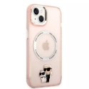 Karl Lagerfeld Etui Karl Lagerfeld KLHMP14SHNKCIP do iPhone 14 6,1" hardcase Iconic Karl&Choupette Magsafe