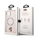 Karl Lagerfeld Etui Karl Lagerfeld KLHMP14SHNKCIP do iPhone 14 6,1" hardcase Iconic Karl&Choupette Magsafe