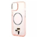 Karl Lagerfeld Etui Karl Lagerfeld KLHMP14SHNKCIP do iPhone 14 6,1" hardcase Iconic Karl&Choupette Magsafe