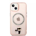 Karl Lagerfeld Etui Karl Lagerfeld KLHMP14SHNKCIP do iPhone 14 6,1" hardcase Iconic Karl&Choupette Magsafe