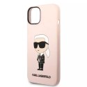 Karl Lagerfeld Etui Karl Lagerfeld KLHMP14SSNIKBCP do iPhone 14 6,1" hardcase Silicone Ikonik Magsafe