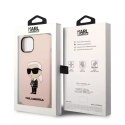 Karl Lagerfeld Etui Karl Lagerfeld KLHMP14SSNIKBCP do iPhone 14 6,1" hardcase Silicone Ikonik Magsafe