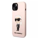 Karl Lagerfeld Etui Karl Lagerfeld KLHMP14SSNIKBCP do iPhone 14 6,1" hardcase Silicone Ikonik Magsafe