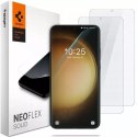 Spigen 2x Folia ochronna Hydrożelowa Spigen Neo Flex do Samsung Galaxy S23 Clear
