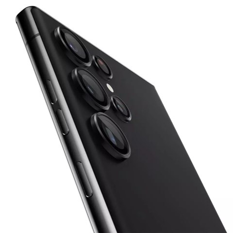 Spigen 2x Nakładka na obiekty Osłona aparatu Spigen Optik.Tr "EZ FIT" Camera Protector do Samsung Galaxy S23 Ultra Czarna Spigen 2x Nakładka na obiekty Osłona aparatu Spigen Optik.Tr "EZ FIT" Camera Protector do Samsung Galaxy S23 Ultra Czarna