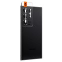 Spigen 2x Nakładka na obiekty Osłona aparatu Spigen Optik.Tr "EZ FIT" Camera Protector do Samsung Galaxy S23 Ultra Czarna