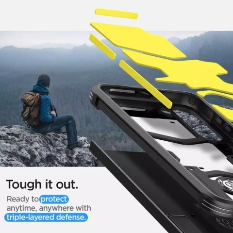 Spigen Etui Spigen Tough Armor do Samsung Galaxy S23 Black Spigen Etui Spigen Tough Armor do Samsung Galaxy S23 Black