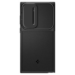 Spigen Etui do telefonu Spigen Optik Armor do Samsung Galaxy S23 Ultra Black