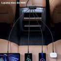 Usams USAMS Ład. sam. 3xUSB 1xUSB-C 156W czarny/black CC161CC01 (US-CC161)