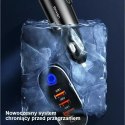 Usams USAMS Ład. sam. 3xUSB 1xUSB-C 156W czarny/black CC161CC01 (US-CC161)