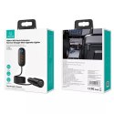 Usams USAMS Ład. sam. 3xUSB 1xUSB-C 156W czarny/black CC161CC01 (US-CC161)