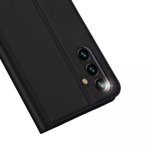Dux Ducis Dux Ducis Skin Pro etui Samsung Galaxy A14 5G pokrowiec z klapką portfel na kartę podstawka czarne Dux Ducis Dux Ducis Skin Pro etui Samsung Galaxy A14 5G pokrowiec z klapką portfel na kartę podstawka czarne