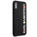 Karl Lagerfeld Etui Karl Lagerfeld KLHCPXBHWHBK do Apple iPhone X/XS hardcase Glossy Bauhaus
