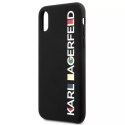 Karl Lagerfeld Etui Karl Lagerfeld KLHCPXBHWHBK do Apple iPhone X/XS hardcase Glossy Bauhaus