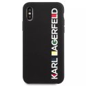 Karl Lagerfeld Etui Karl Lagerfeld KLHCPXBHWHBK do Apple iPhone X/XS hardcase Glossy Bauhaus