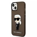 Karl Lagerfeld Etui Karl Lagerfeld KLHCP14MHNIKTCK do iPhone 14 Plus 6,7" hardcase Ikonik Karl Lagerfeld
