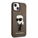 Karl Lagerfeld Etui Karl Lagerfeld KLHCP14MHNIKTCK do iPhone 14 Plus 6,7" hardcase Ikonik Karl Lagerfeld
