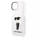 Karl Lagerfeld Etui Karl Lagerfeld KLHCP14MHNIKTCT do iPhone 14 Plus 6,7" hardcase Ikonik Karl Lagerfeld