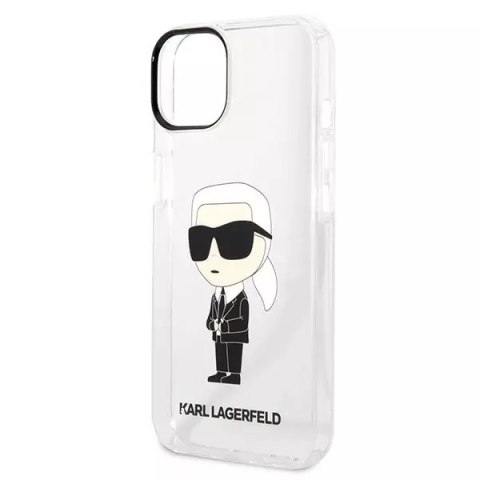 Karl Lagerfeld Etui Karl Lagerfeld KLHCP14MHNIKTCT do iPhone 14 Plus 6,7" hardcase Ikonik Karl Lagerfeld Karl Lagerfeld Etui Karl Lagerfeld KLHCP14MHNIKTCT do iPhone 14 Plus 6,7" hardcase Ikonik Karl Lagerfeld