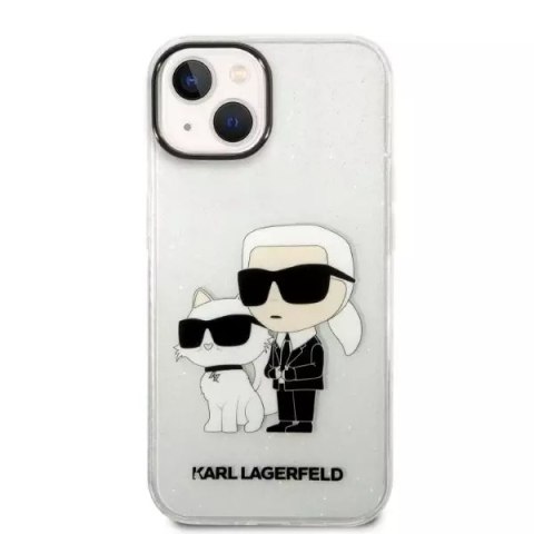 Karl Lagerfeld Etui Karl Lagerfeld KLHCP14MHNKCTGT do iPhone 14 Plus 6,7" hardcase Gliter Karl&Choupette Karl Lagerfeld Etui Karl Lagerfeld KLHCP14MHNKCTGT do iPhone 14 Plus 6,7" hardcase Gliter Karl&Choupette