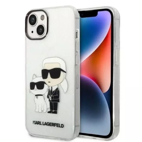 Karl Lagerfeld Etui Karl Lagerfeld KLHCP14MHNKCTGT do iPhone 14 Plus 6,7" hardcase Gliter Karl&Choupette Karl Lagerfeld Etui Karl Lagerfeld KLHCP14MHNKCTGT do iPhone 14 Plus 6,7" hardcase Gliter Karl&Choupette
