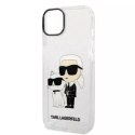 Karl Lagerfeld Etui Karl Lagerfeld KLHCP14MHNKCTGT do iPhone 14 Plus 6,7" hardcase Gliter Karl&Choupette