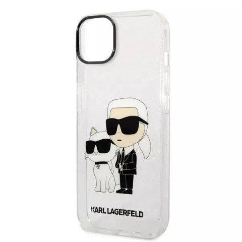 Karl Lagerfeld Etui Karl Lagerfeld KLHCP14MHNKCTGT do iPhone 14 Plus 6,7" hardcase Gliter Karl&Choupette Karl Lagerfeld Etui Karl Lagerfeld KLHCP14MHNKCTGT do iPhone 14 Plus 6,7" hardcase Gliter Karl&Choupette