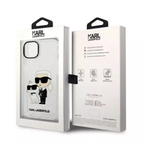 Karl Lagerfeld Etui Karl Lagerfeld KLHCP14MHNKCTGT do iPhone 14 Plus 6,7" hardcase Gliter Karl&Choupette Karl Lagerfeld Etui Karl Lagerfeld KLHCP14MHNKCTGT do iPhone 14 Plus 6,7" hardcase Gliter Karl&Choupette