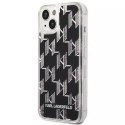 Karl Lagerfeld Etui Karl Lagerfeld KLHCP14MLMNMK do iPhone 14 Plus 6,7" hardcase Liquid Glitter Monogram