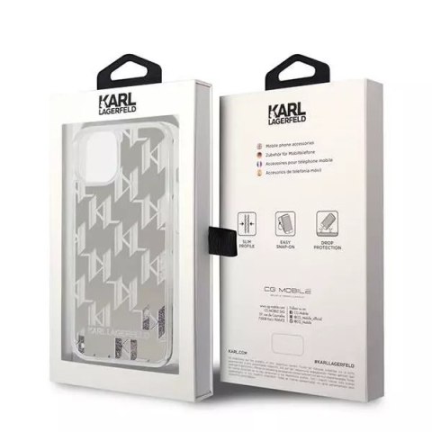 Karl Lagerfeld Etui Karl Lagerfeld KLHCP14MLMNMS do iPhone 14 Plus 6,7" hardcase Liquid Glitter Monogram Karl Lagerfeld Etui Karl Lagerfeld KLHCP14MLMNMS do iPhone 14 Plus 6,7" hardcase Liquid Glitter Monogram