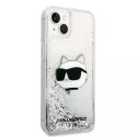 Karl Lagerfeld Etui Karl Lagerfeld KLHCP14MLNCHCS do iPhone 14 Plus 6,7" hardcase Glitter Choupette Head