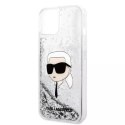 Karl Lagerfeld Etui Karl Lagerfeld KLHCP14MLNKHCH do iPhone 14 Plus 6,7" hardcase Glitter Karl Head