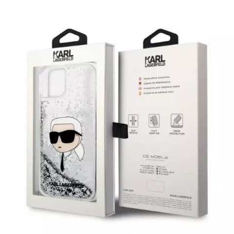 Karl Lagerfeld Etui Karl Lagerfeld KLHCP14MLNKHCH do iPhone 14 Plus 6,7" hardcase Glitter Karl Head Karl Lagerfeld Etui Karl Lagerfeld KLHCP14MLNKHCH do iPhone 14 Plus 6,7" hardcase Glitter Karl Head